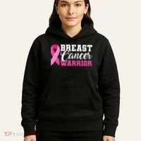Breast Cancer Warrior Pink Ribbon Hoodie thumb 5