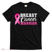 Breast Cancer Warrior Pink Ribbon T-Shirt thumb 0