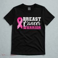 Breast Cancer Warrior Pink Ribbon T-Shirt thumb 5