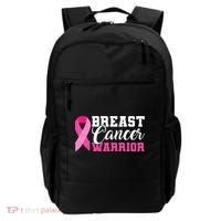 Breast Cancer Warrior Pink Ribbon Backpack thumb 0