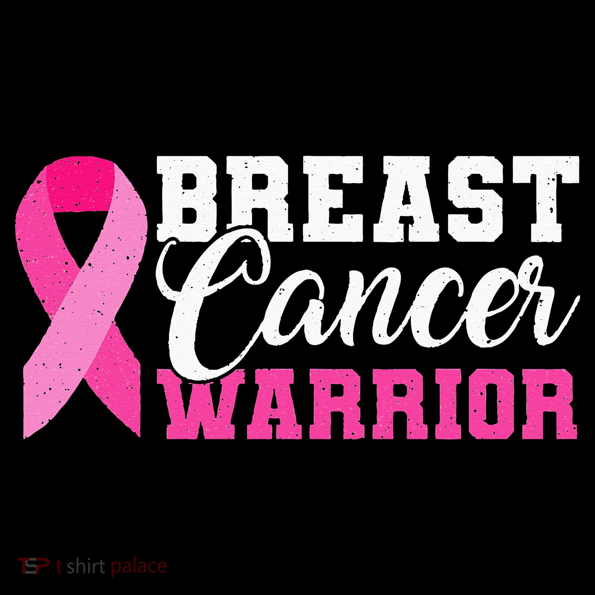 Breast Cancer Warrior Pink Ribbon Women's Hoodie