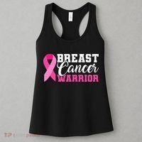 Breast Cancer Warrior Pink Ribbon Women's Tank Top thumb 3