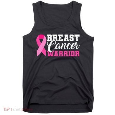 Breast Cancer Warrior Pink Ribbon Tank Top