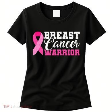 Breast Cancer Warrior Pink Ribbon Women's T-Shirt