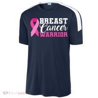 Breast Cancer Warrior Pink Ribbon Sport-Tek Competitor United Soccer Jersey thumb 2