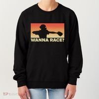 Baseball Catcher Wanna Race Gift Baseball Gift Sports Gift Women's Sweatshirt thumb 0