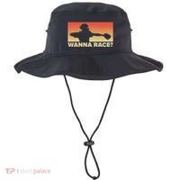Baseball Catcher Wanna Race Gift Baseball Gift Sports Gift Bucket Hat thumb 0
