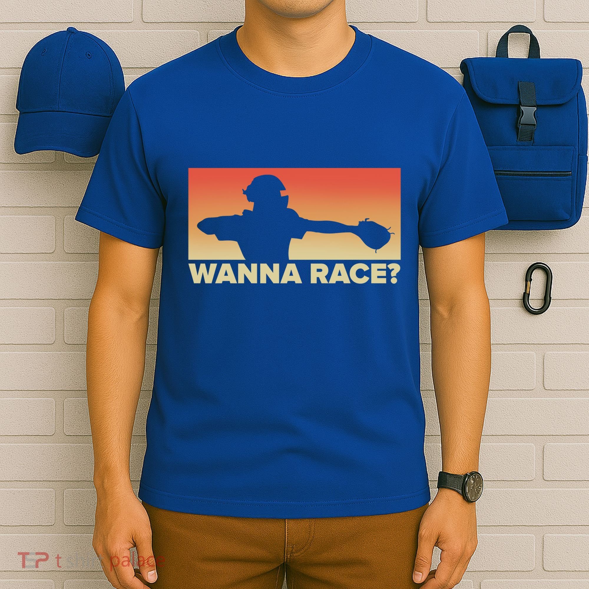 Baseball Catcher Wanna Race Gift Baseball Gift Sports Gift T-Shirt