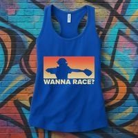 Baseball Catcher Wanna Race Gift Baseball Gift Sports Gift Women's Tank Top thumb 3