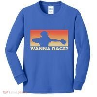 Baseball Catcher Wanna Race Gift Baseball Gift Sports Gift Kids Long Sleeve Shirt thumb 0