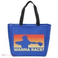 Baseball Catcher Wanna Race Gift Baseball Gift Sports Gift Tote Bag thumb 0