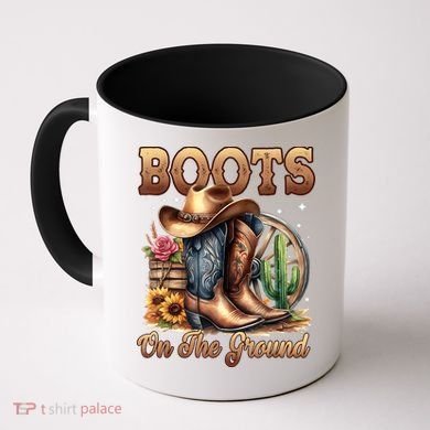 Boot Cowboy Western Cowgirl Linedance  Coffee Mug