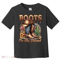 Boot Cowboy Western Cowgirl Linedance  Toddler T-Shirt thumb 0