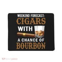 Bourbon, Cigar, Whiskey, Alcohol, Funny Mousepad thumb 0