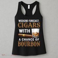Bourbon, Cigar, Whiskey, Alcohol, Funny Women's Tank Top thumb 3