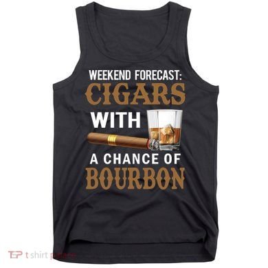Bourbon, Cigar, Whiskey, Alcohol, Funny Tank Top