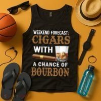 Bourbon, Cigar, Whiskey, Alcohol, Funny Tank Top thumb 4