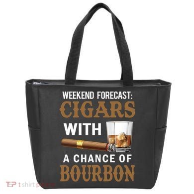 Bourbon, Cigar, Whiskey, Alcohol, Funny Tote Bag
