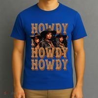 Black Cowgirls Western Rodeo Melanin Black History T-Shirt thumb 3