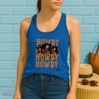 Black Cowgirls Western Rodeo Melanin Black History Women's Tank Top thumb 2