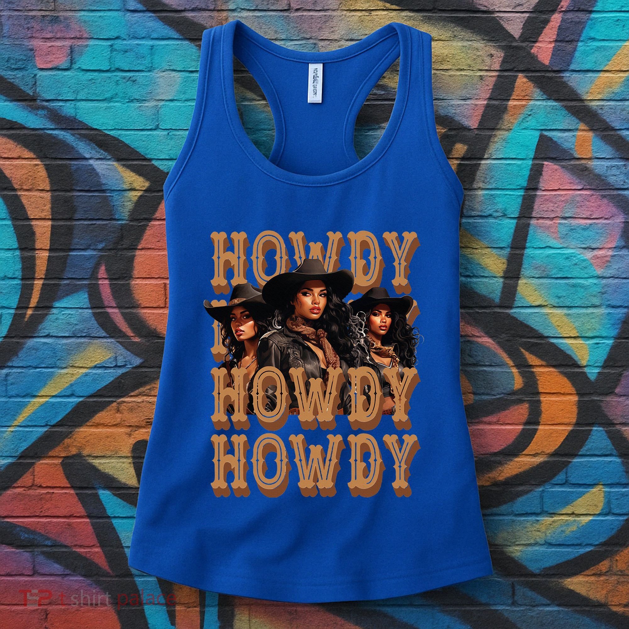 Black Cowgirls Western Rodeo Melanin Black History Women's Tank Top