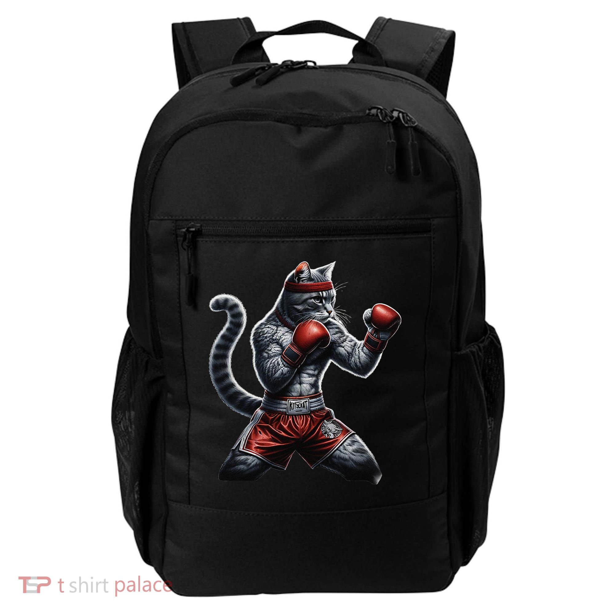 Boxing Cat When Your Cat Hits Harder Than You Do Backpack