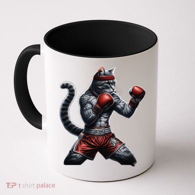 Boxing Cat When Your Cat Hits Harder Than You Do Coffee Mug
