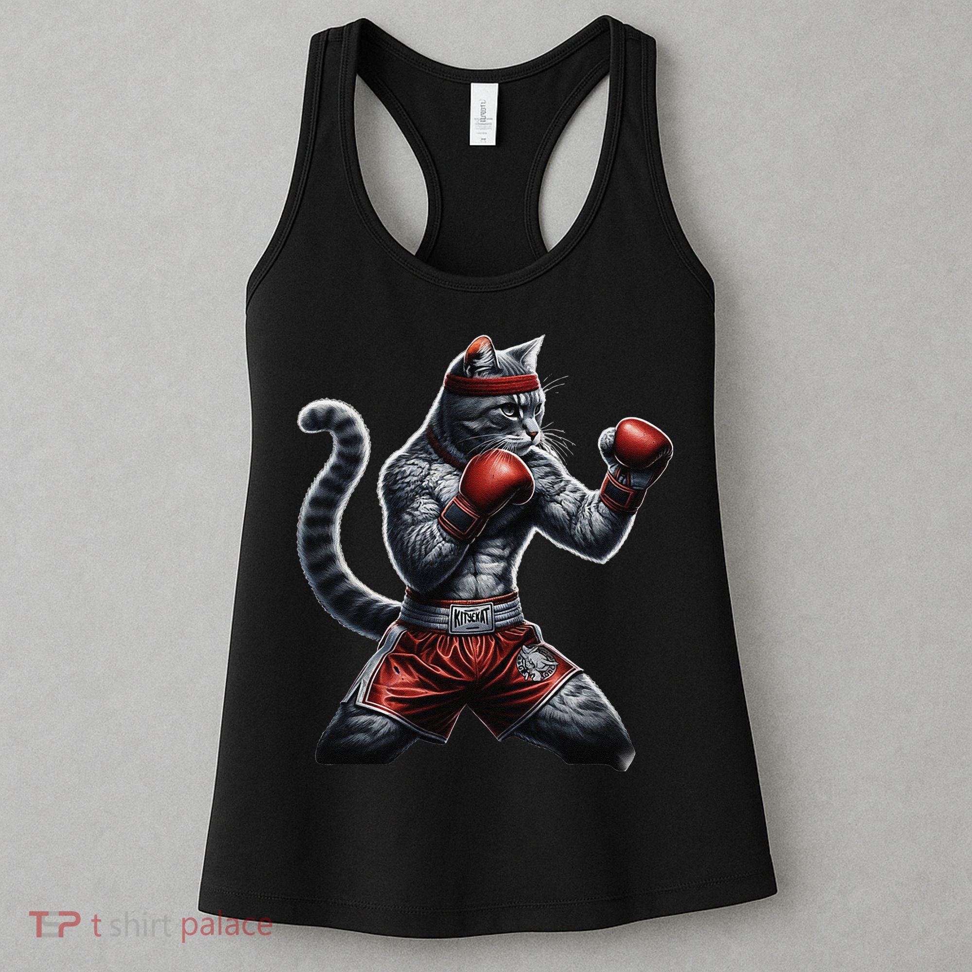 Boxing Cat When Your Cat Hits Harder Than You Do Women's Tank Top