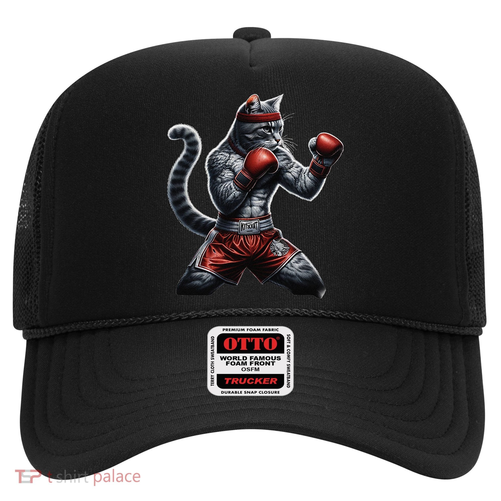 Boxing Cat When Your Cat Hits Harder Than You Do Hat