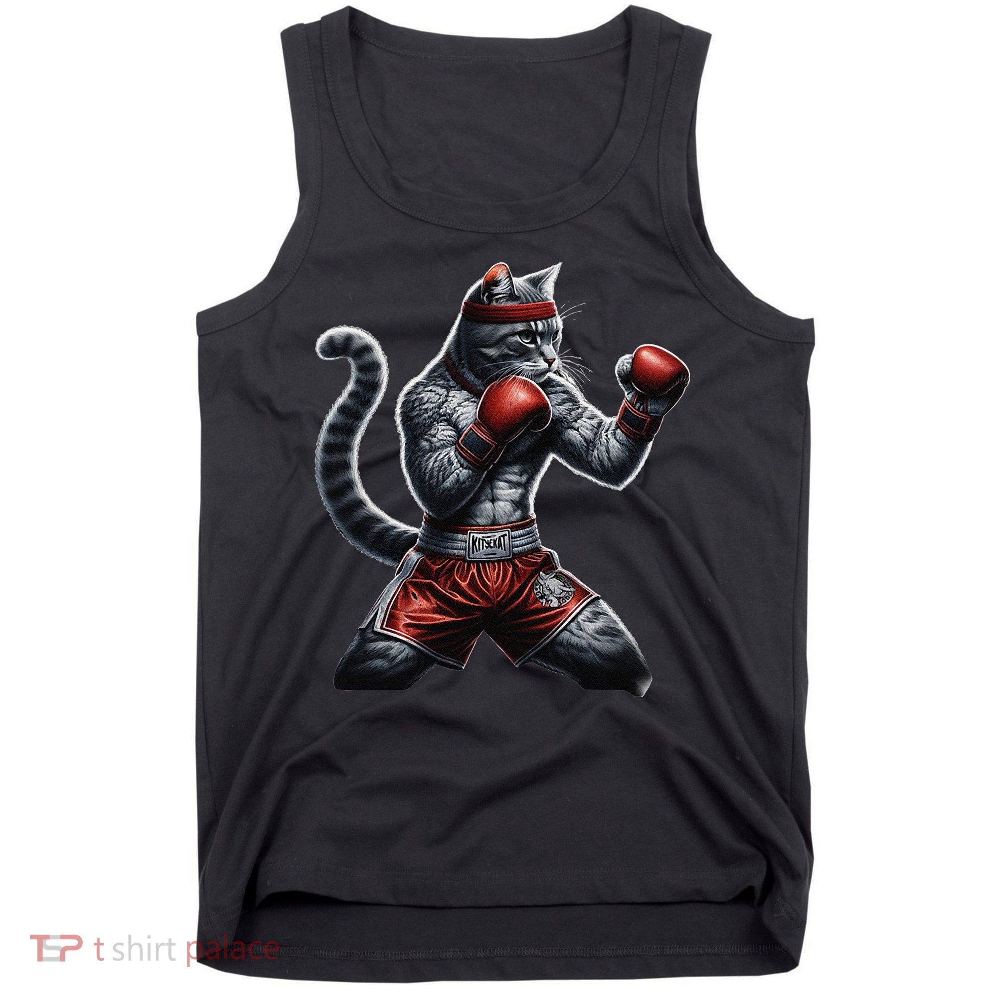 Boxing Cat When Your Cat Hits Harder Than You Do Tank Top
