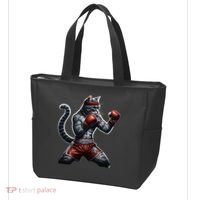 Boxing Cat When Your Cat Hits Harder Than You Do Tote Bag thumb 3