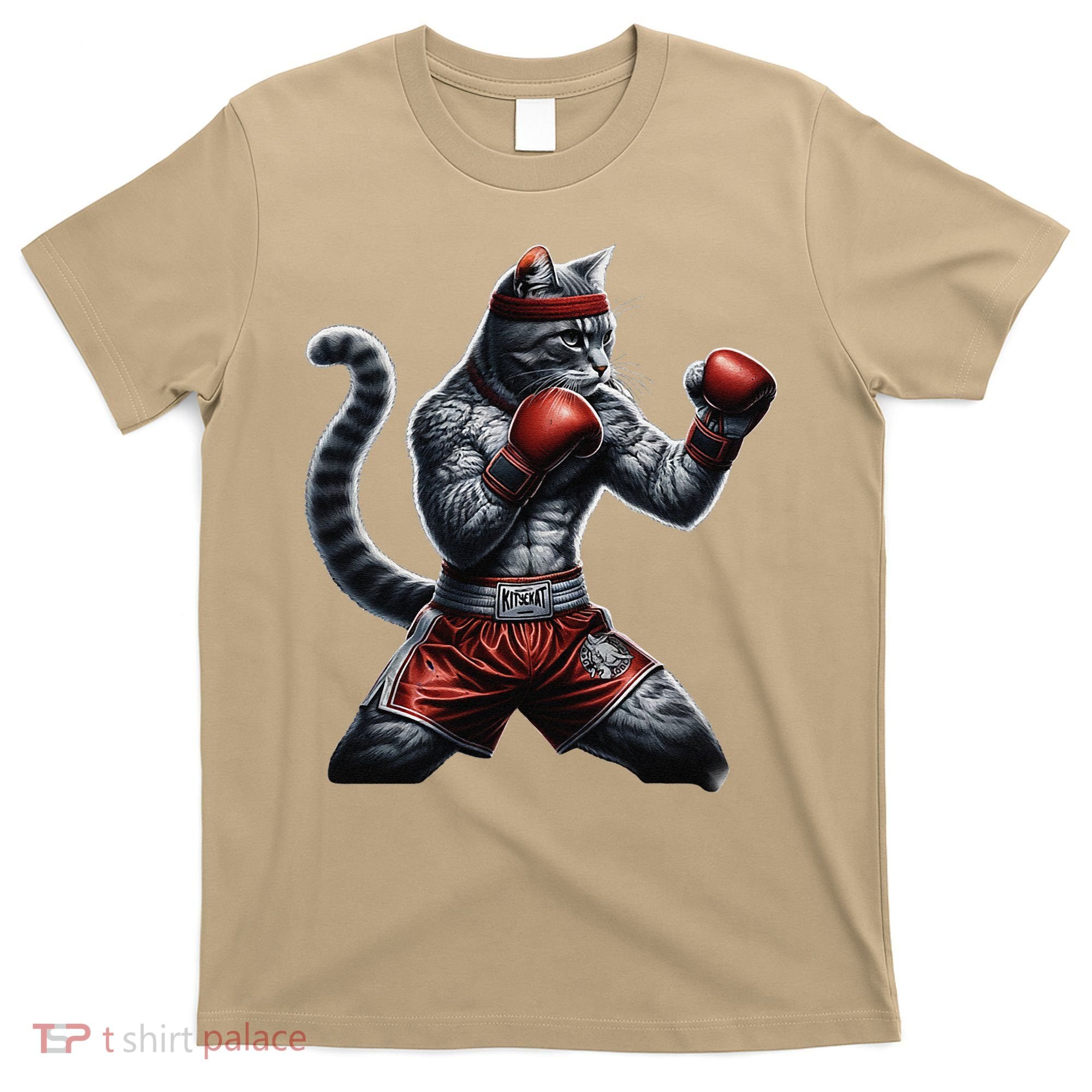 Boxing Cat When Your Cat Hits Harder Than You Do T-Shirt