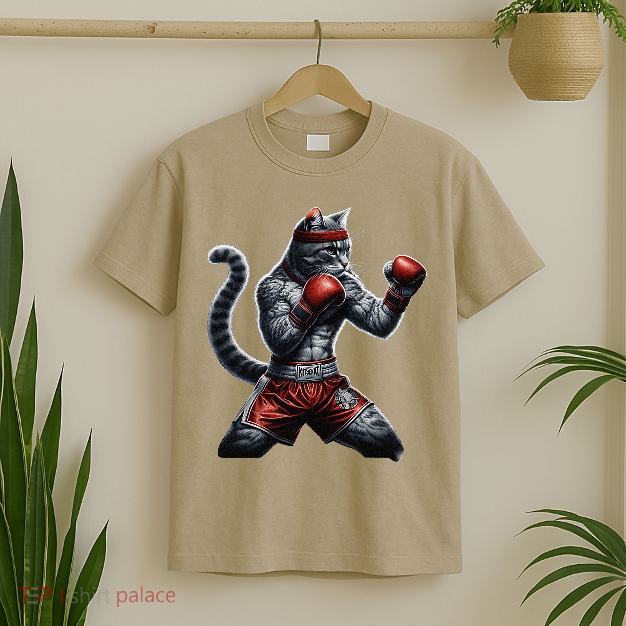 Boxing Cat When Your Cat Hits Harder Than You Do T-Shirt
