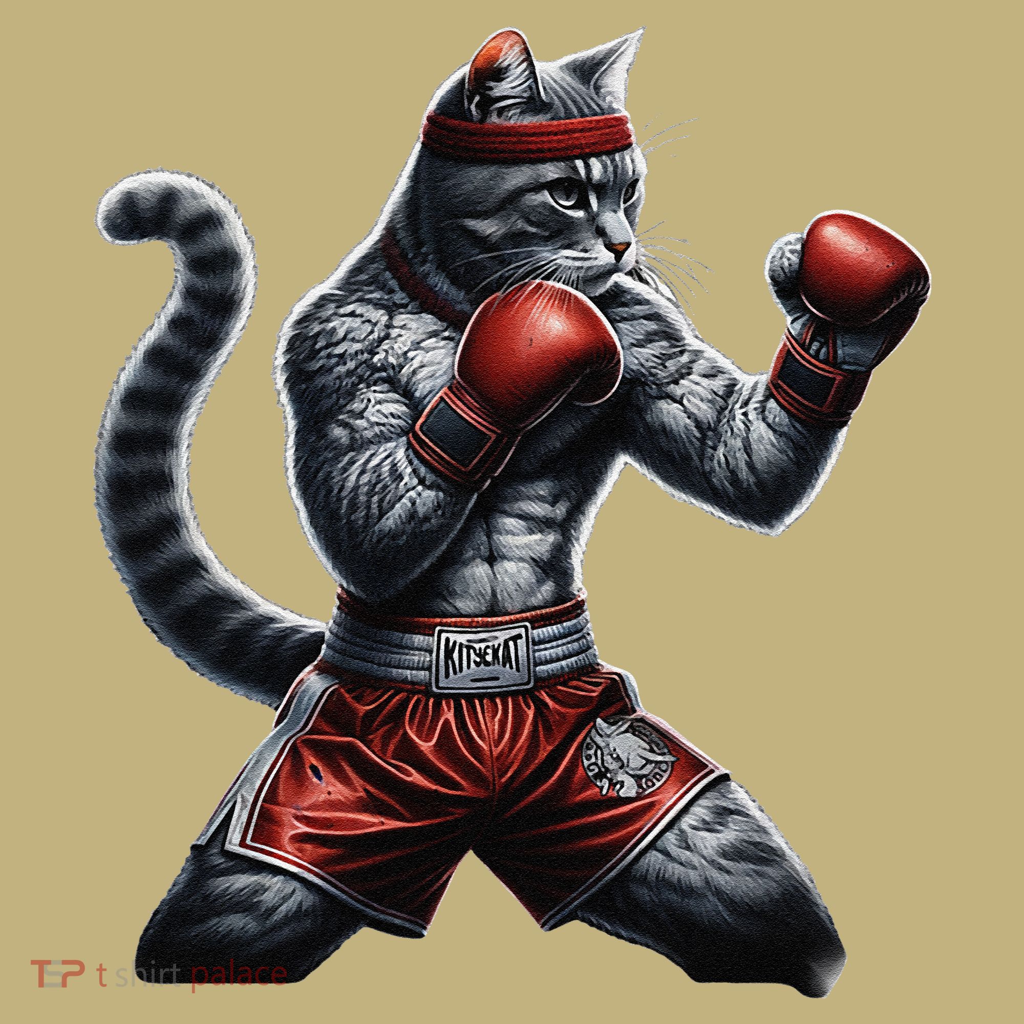 Boxing Cat When Your Cat Hits Harder Than You Do T-Shirt