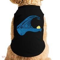 Blue Cats Wave For Kamala Funny Trump Blue Wave Of Cat Doggie Tank thumb 0