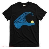 Blue Cats Wave For Kamala Funny Trump Blue Wave Of Cat T-Shirt thumb 0