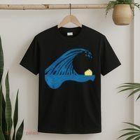 Blue Cats Wave For Kamala Funny Trump Blue Wave Of Cat T-Shirt thumb 2
