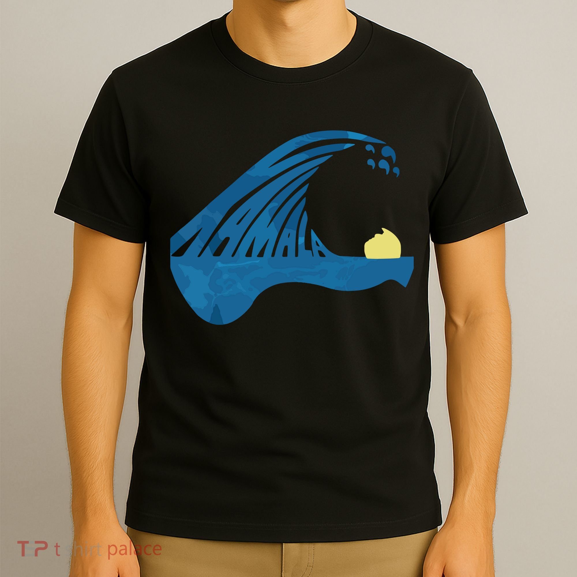 Blue Cats Wave For Kamala Funny Trump Blue Wave Of Cat T-Shirt