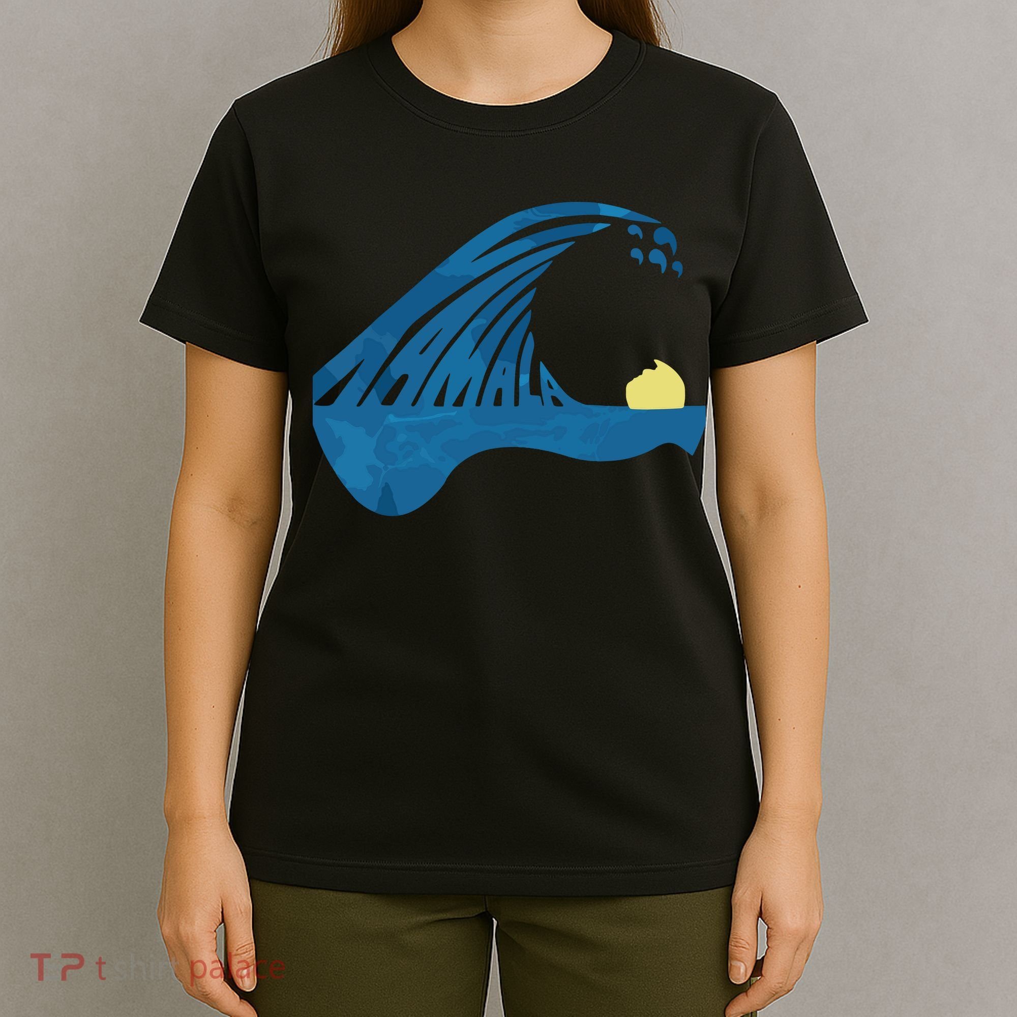 Blue Cats Wave For Kamala Funny Trump Blue Wave Of Cat T-Shirt
