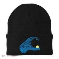 Blue Cats Wave For Kamala Funny Trump Blue Wave Of Cat Beanie thumb 0