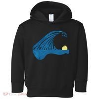 Blue Cats Wave For Kamala Funny Trump Blue Wave Of Cat Toddler Hoodie thumb 0