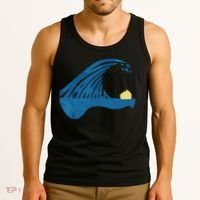 Blue Cats Wave For Kamala Funny Trump Blue Wave Of Cat Tank Top thumb 3