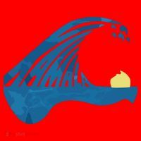 Blue Cats Wave For Kamala Funny Trump Blue Wave Of Cat Santa Hat thumb 1