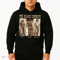 Black Cowboy Western Rodeo Melanin Black History Hoodie thumb 2