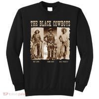 Black Cowboy Western Rodeo Melanin Black History Sweatshirt thumb 0
