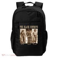 Black Cowboy Western Rodeo Melanin Black History Backpack thumb 0