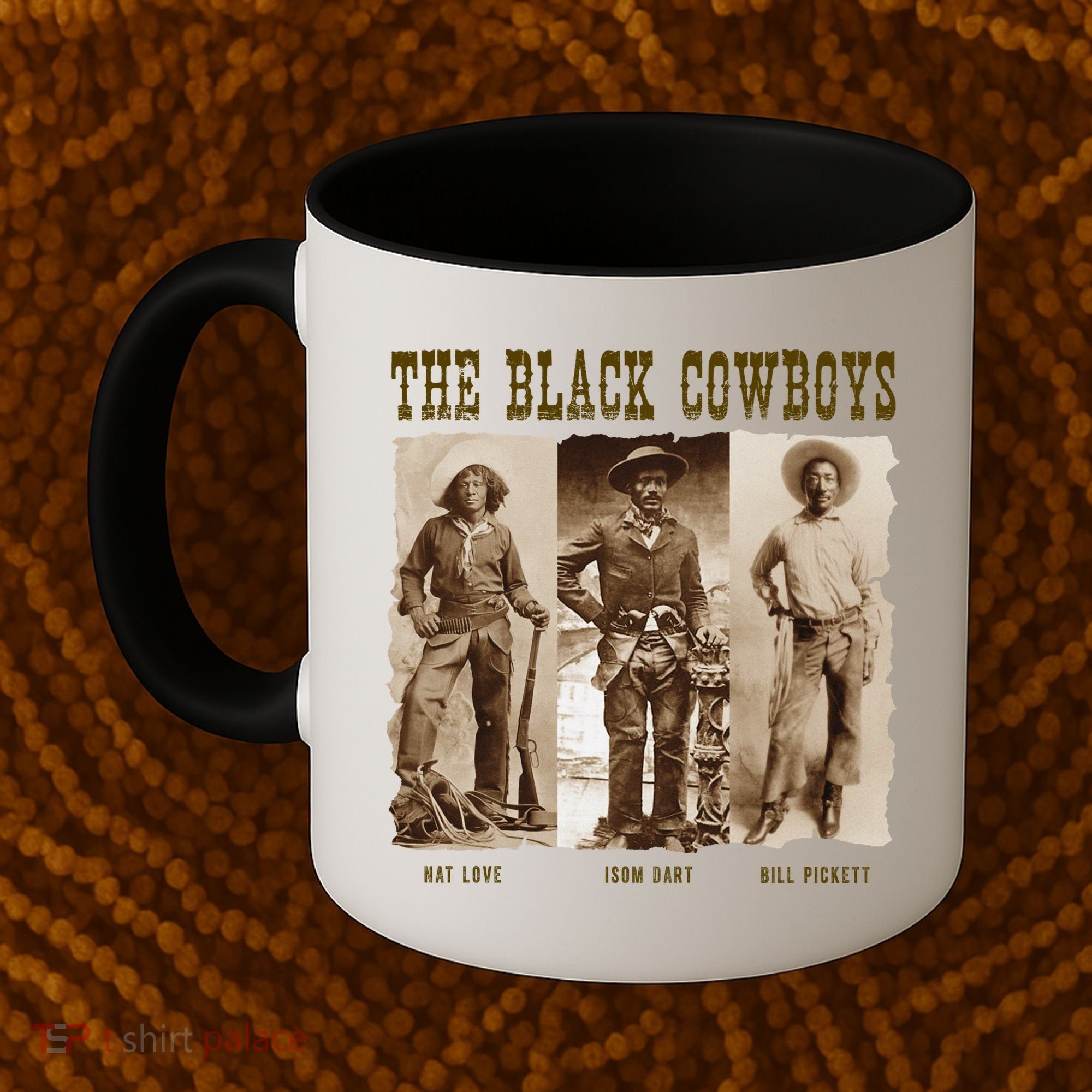 Black Cowboy Western Rodeo Melanin Black History Coffee Mug