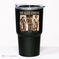 Black Cowboy Western Rodeo Melanin Black History Tumbler thumb 0