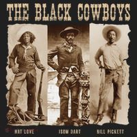 Black Cowboy Western Rodeo Melanin Black History Golf Towel thumb 3