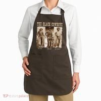 Black Cowboy Western Rodeo Melanin Black History Apron thumb 2